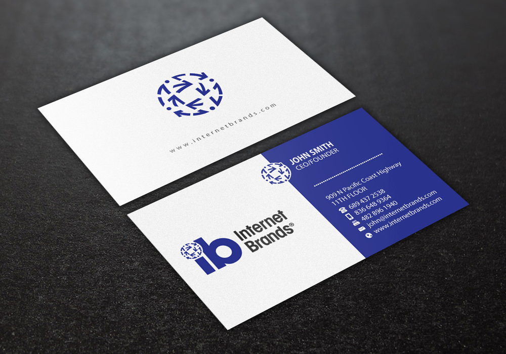 Business Card Design by Brand aid for Internet Brands | Design #19476944