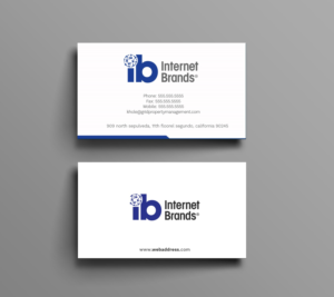 Business Card Design by Graphic Flame for Internet Brands | Design: #19487391