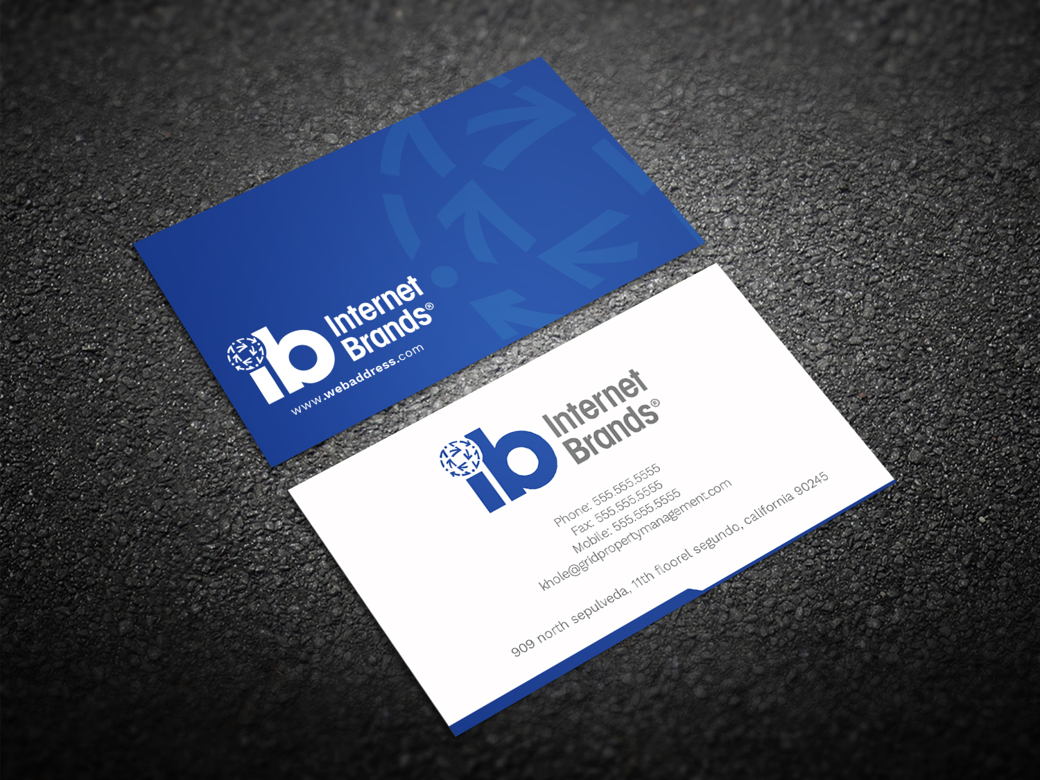 Business Card Design by Graphic Flame for Internet Brands | Design #19487392