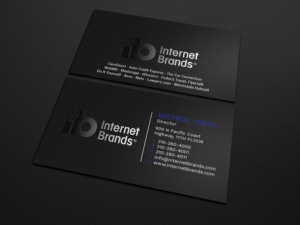 Business Card Design by Tripti Ranjan Gain for Internet Brands | Design: #19464267
