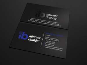 Business Card Design by Tripti Ranjan Gain for Internet Brands | Design: #19464268