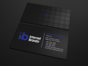 Business Card Design by Tripti Ranjan Gain for Internet Brands | Design: #19464269