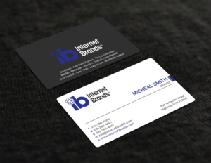 Business Card Design by Tripti Ranjan Gain for Internet Brands | Design: #19464274
