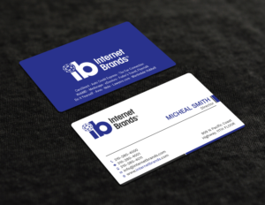 Business Card Design by Tripti Ranjan Gain for Internet Brands | Design: #19464277