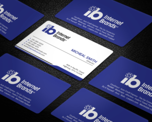 Business Card Design by Tripti Ranjan Gain for Internet Brands | Design: #19464284