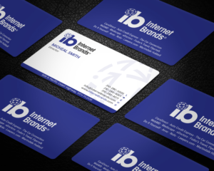Business Card Design by Tripti Ranjan Gain for Internet Brands | Design: #19464302