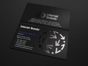 Business Card Design by Tripti Ranjan Gain for Internet Brands | Design: #19464304