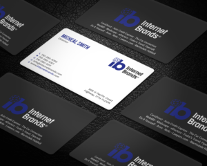 Business Card Design by Tripti Ranjan Gain for Internet Brands | Design: #19464306