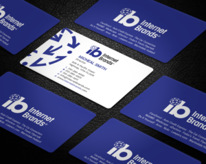 Business Card Design by Tripti Ranjan Gain for Internet Brands | Design: #19464308