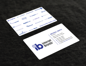 Business Card Design by Tripti Ranjan Gain for Internet Brands | Design: #19464312