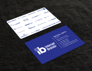Business Card Design by Tripti Ranjan Gain for Internet Brands | Design: #19464313