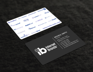 Business Card Design by Tripti Ranjan Gain for Internet Brands | Design: #19464314