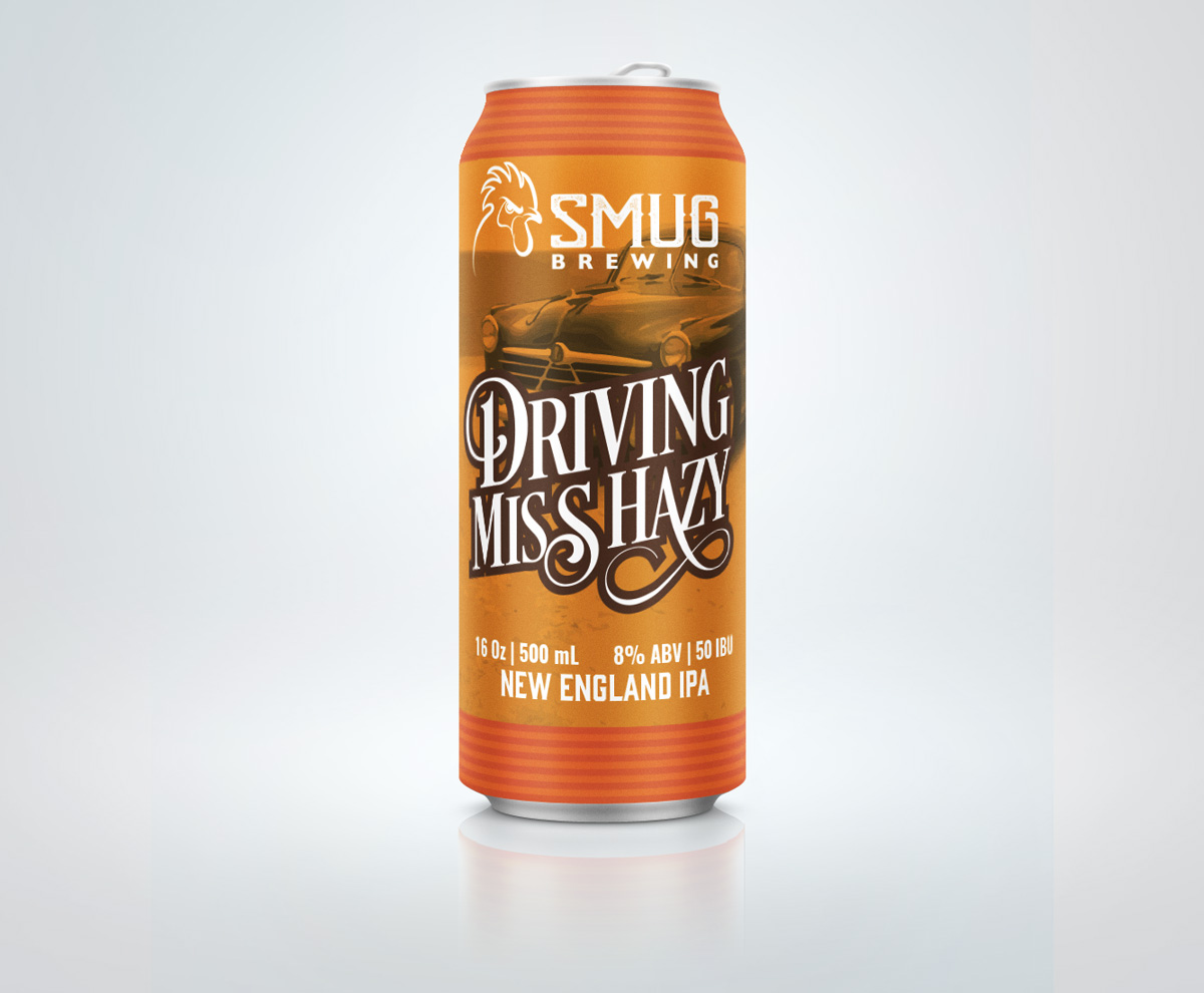 Label Design by Sergio Coelho for Smug Brewing Company | Design #19530474