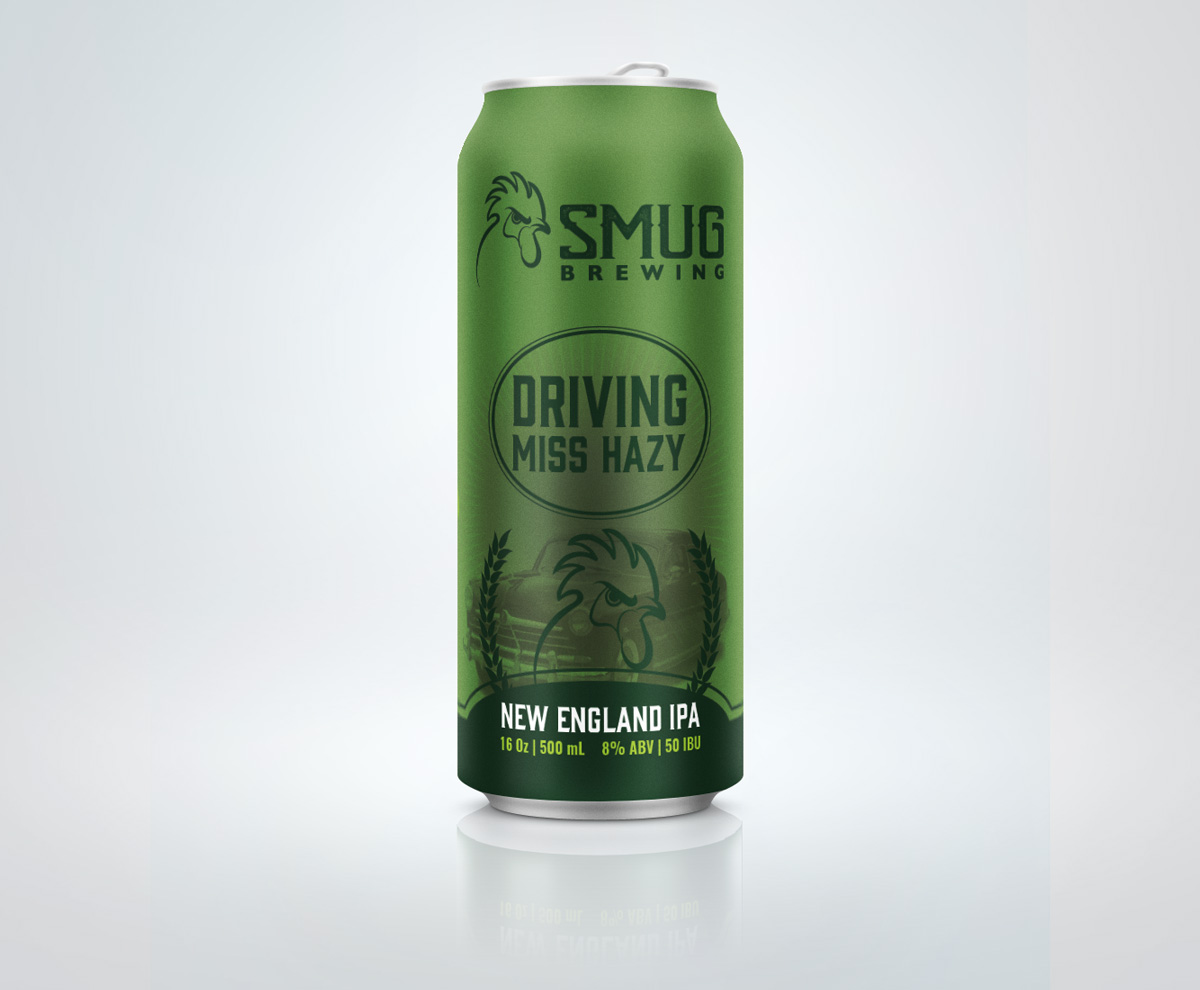 Label Design by Sergio Coelho for Smug Brewing Company | Design #19550788