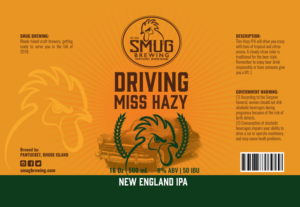 Label Design by Sergio Coelho for Smug Brewing Company | Design: #19550813