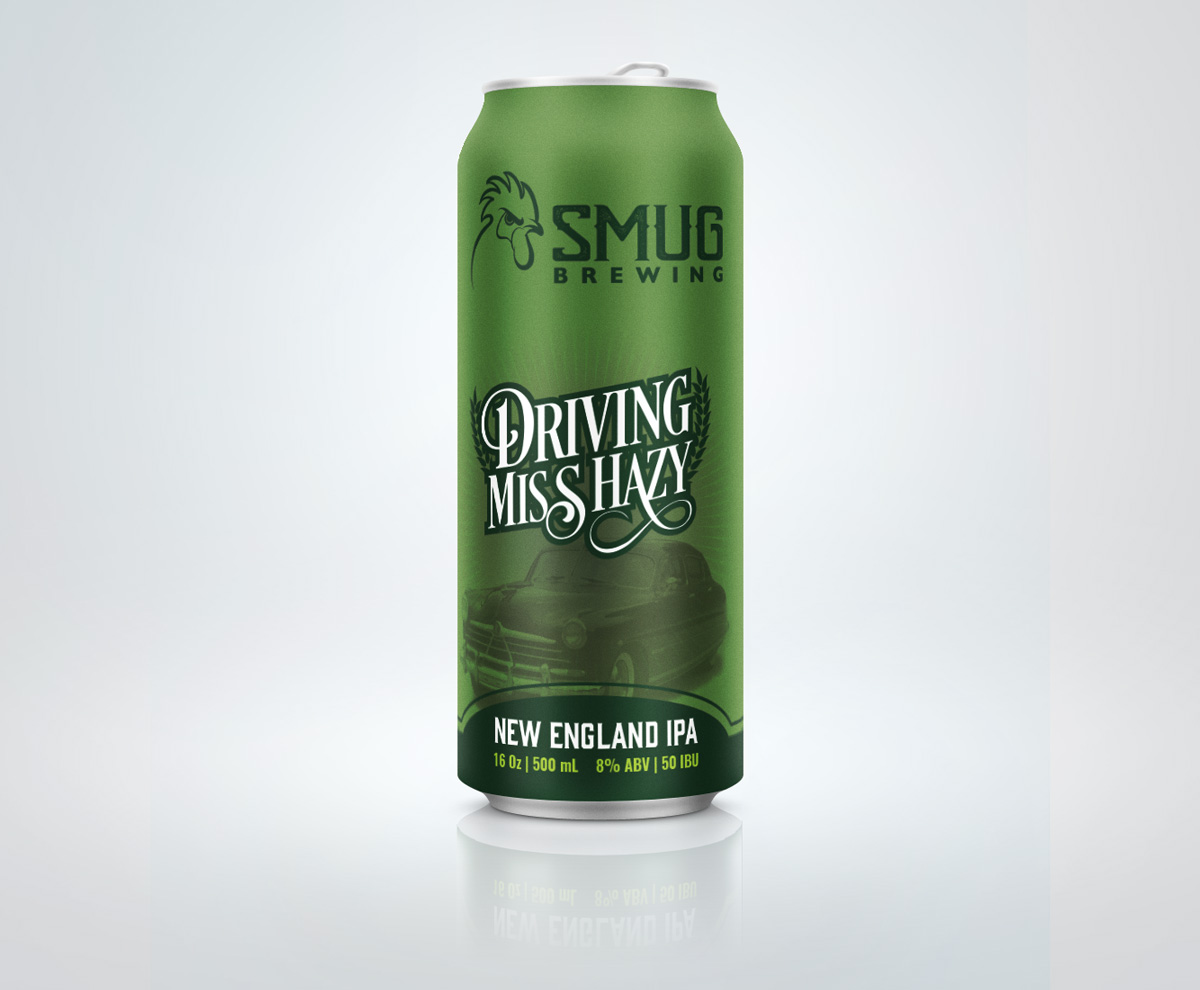 Label Design by Sergio Coelho for Smug Brewing Company | Design #19586557