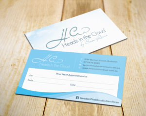 Creative & Professional Business Card for hair salon | Business Card Design by Tilt