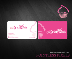 Home Baker of cakes, muffins, cookies and pastries. | Design de Carte de Visite par Pointless Pixels India