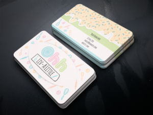 Home Baker of cakes, muffins, cookies and pastries. | Design de Carte de Visite par JK18