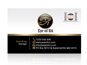 Business Card Design by Hardcore Design for this project | Design: #2912998