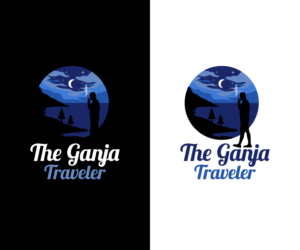 The Ganja Traveler | Logo Design by ACK Design