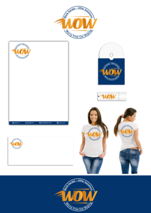 WOW our customers internal and external branding of our desire to work harder, offer solutions and p | Graphic Design by design.bb