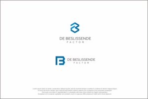De Beslissende Factor | Logo Design by nusdofficial
