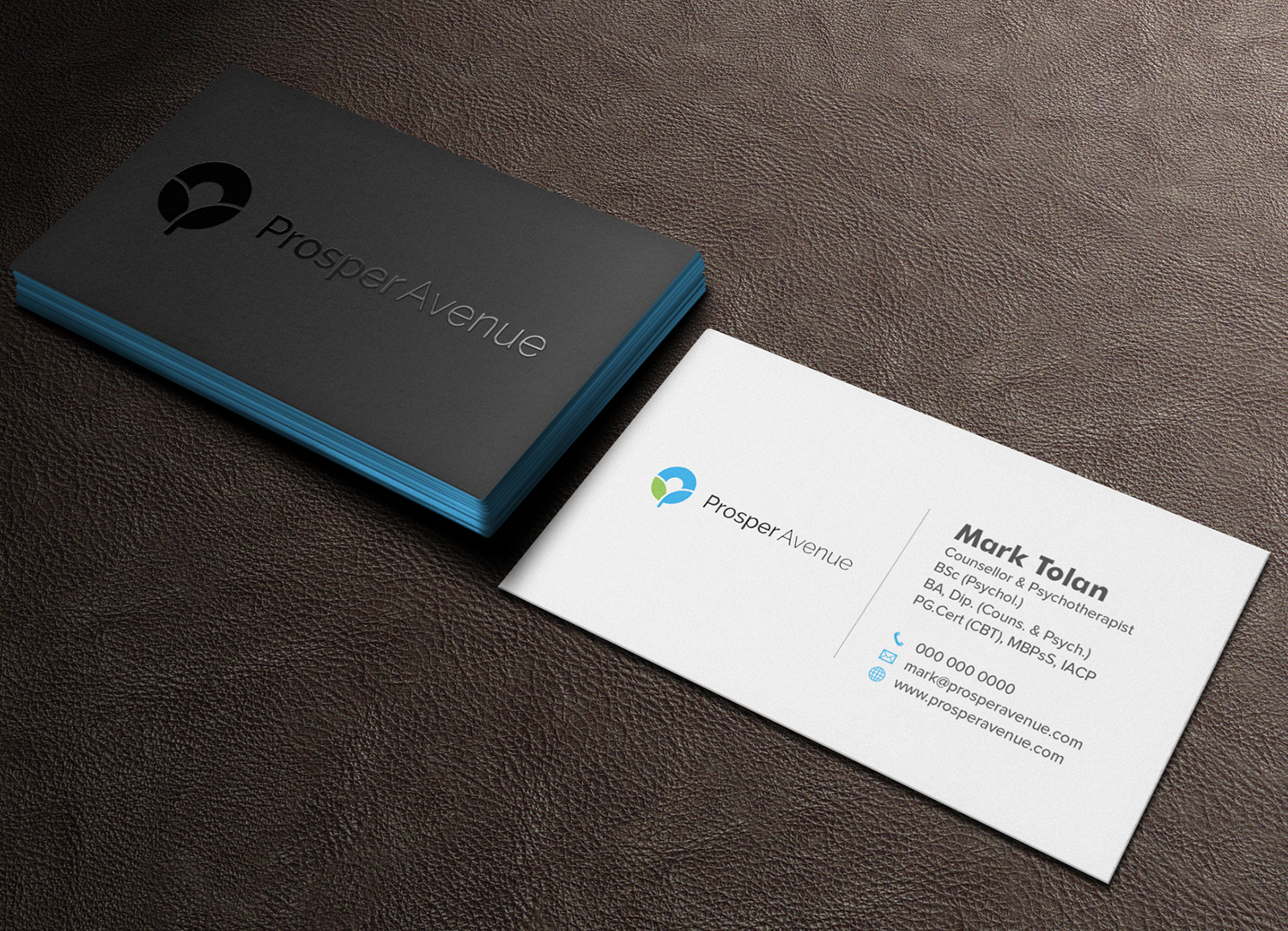 Business Card Design by Tilt for Prosper Avenue | Design #19474455