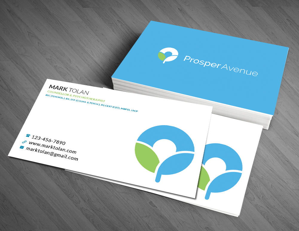 Business Card Design by  Artman for Prosper Avenue | Design #19497135