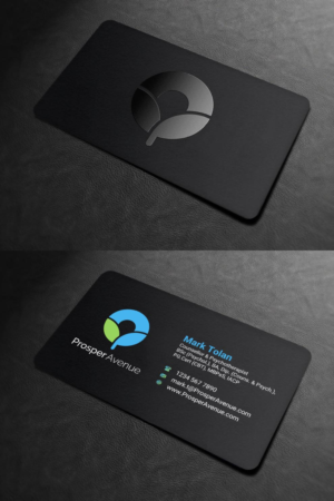 Diseño de Tarjeta de Presentación por INDIAN_Ashok para Prosper Avenue | Diseño: #19476844