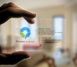 Diseño de Tarjeta de Presentación por INDIAN_Ashok para Prosper Avenue | Diseño: #19476858