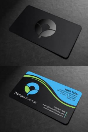 Diseño de Tarjeta de Presentación por INDIAN_Ashok para Prosper Avenue | Diseño: #19476859