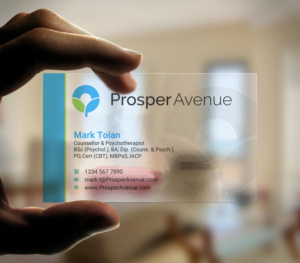 Diseño de Tarjeta de Presentación por INDIAN_Ashok para Prosper Avenue | Diseño: #19476864