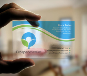 Diseño de Tarjeta de Presentación por INDIAN_Ashok para Prosper Avenue | Diseño: #19476867