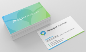 Diseño de Tarjeta de Presentación por INDIAN_Ashok para Prosper Avenue | Diseño: #19476873
