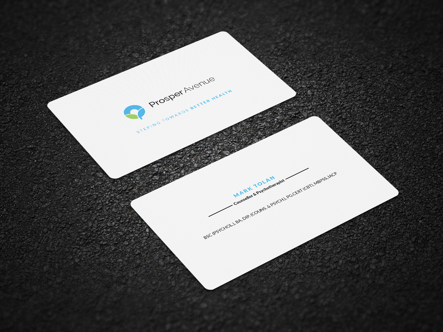 Business Card Design by Pointless Pixels India for Prosper Avenue | Design #19485628