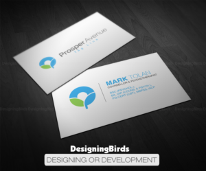 Business Card Design by Designing Birds for Prosper Avenue | Design: #19494898
