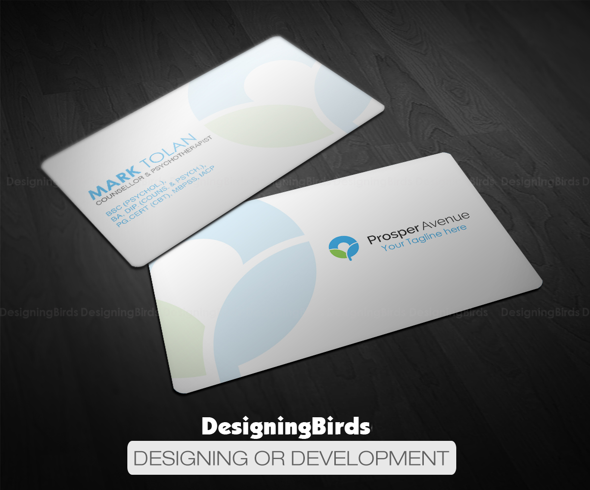 Business Card Design by Designing Birds for Prosper Avenue | Design #19494957