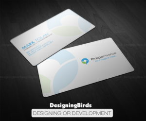 Business Card Design by Designing Birds for Prosper Avenue | Design: #19494957