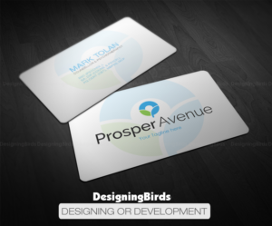 Business Card Design by Designing Birds for Prosper Avenue | Design: #19495040