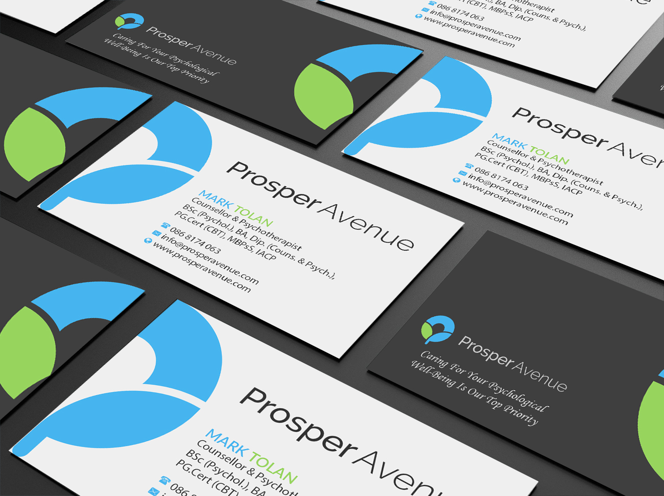 Business Card Design by Creations Box 2015 for Prosper Avenue | Design #19479715