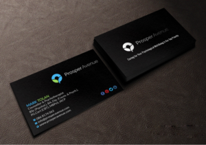 Business Card Design by Creations Box 2015 for Prosper Avenue | Design: #19479717