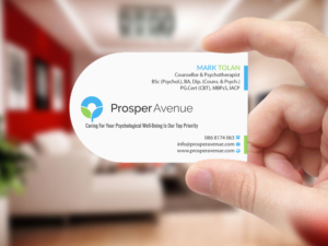 Business Card Design by Creations Box 2015 for Prosper Avenue | Design: #19479719