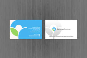 Business Card Design by Creations Box 2015 for Prosper Avenue | Design: #19484649