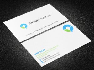 Business Card Design by Brand aid for Prosper Avenue | Design: #19476831