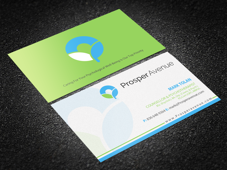 Business Card Design by Brand aid for Prosper Avenue | Design #19476836