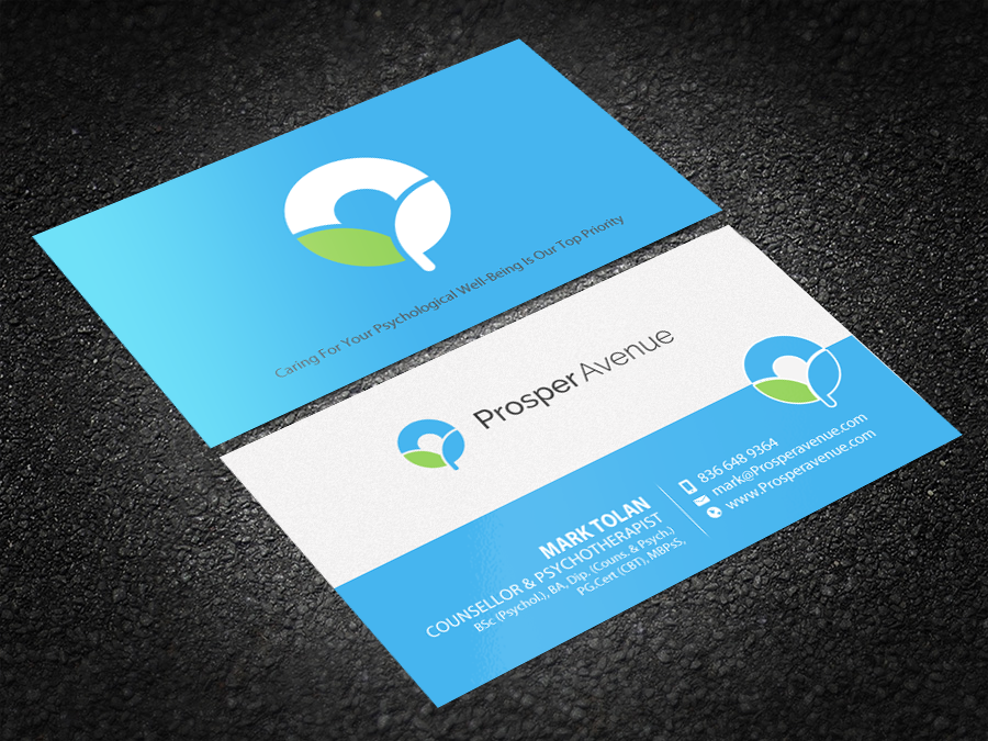 Business Card Design by Brand aid for Prosper Avenue | Design #19476837