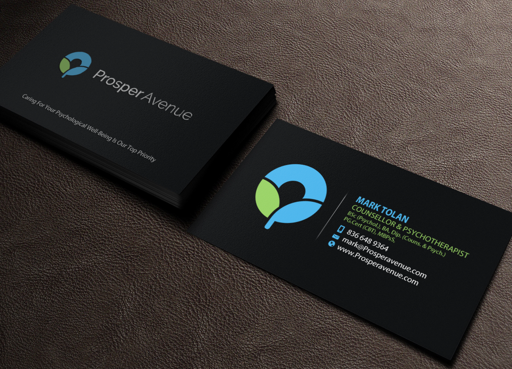 Diseño de Tarjeta de Presentación por Brand aid para Prosper Avenue | Diseño #19486209