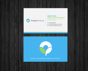 Business Card Design by chandrayaan.creative for Prosper Avenue | Design: #19472751
