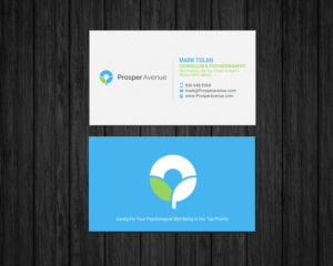 Business Card Design by chandrayaan.creative for Prosper Avenue | Design: #19472752